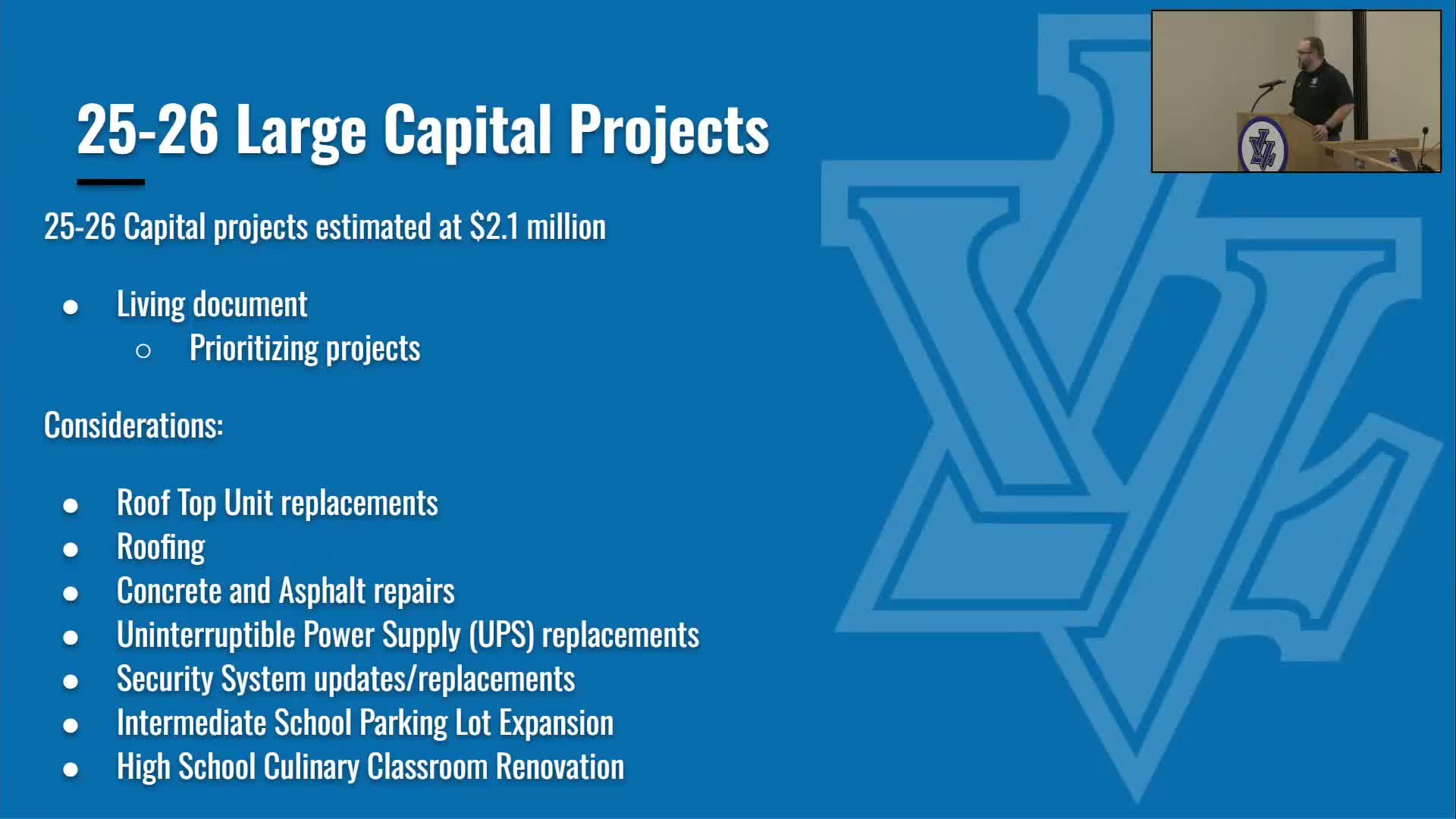 School District Plans $2.1M for Building Repairs and Equipment Replacements