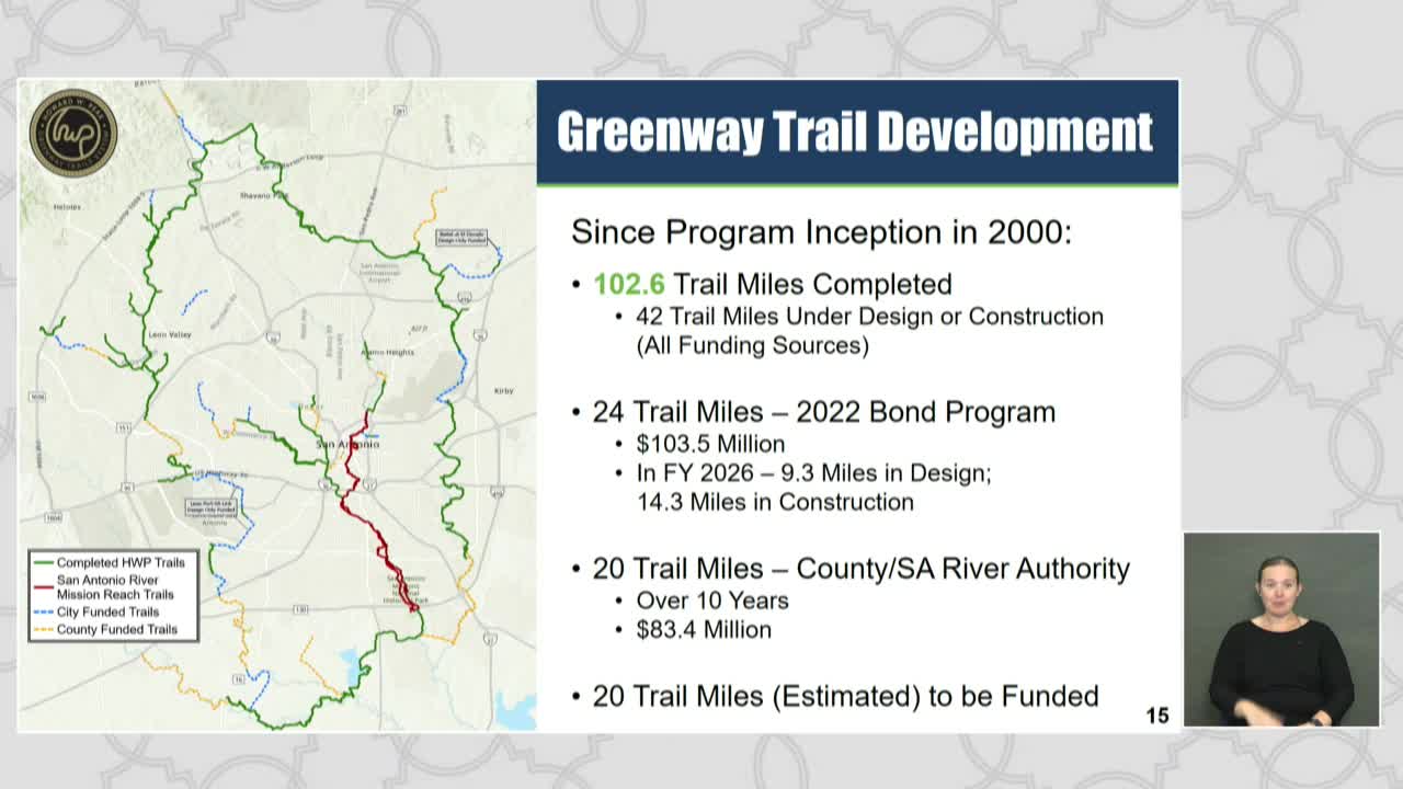 City Council Approves $83M River Authority Program for Tree Planting and Trails