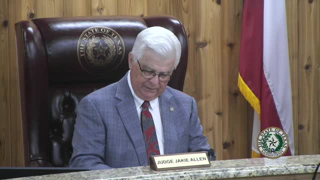 Kaufman County Approves Duty Weapon Purchase for Retired Deputy Kyle Rose