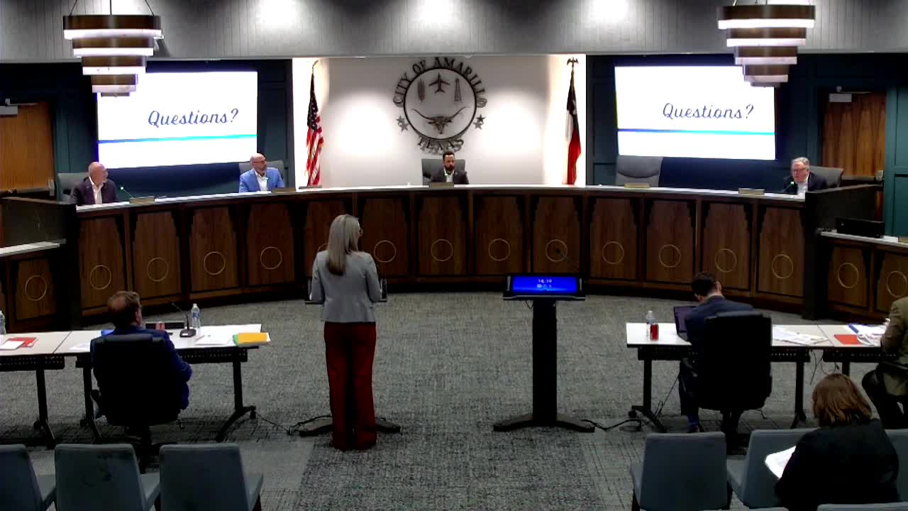 Amarillo City Council Adopts Fiscal Year 2025 Budget with 4-0 Vote