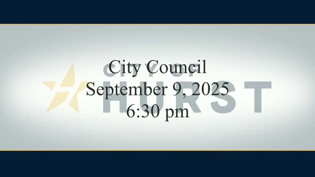 City Council Honors Commissioner Fickas with Flag Presentation in Hearst
