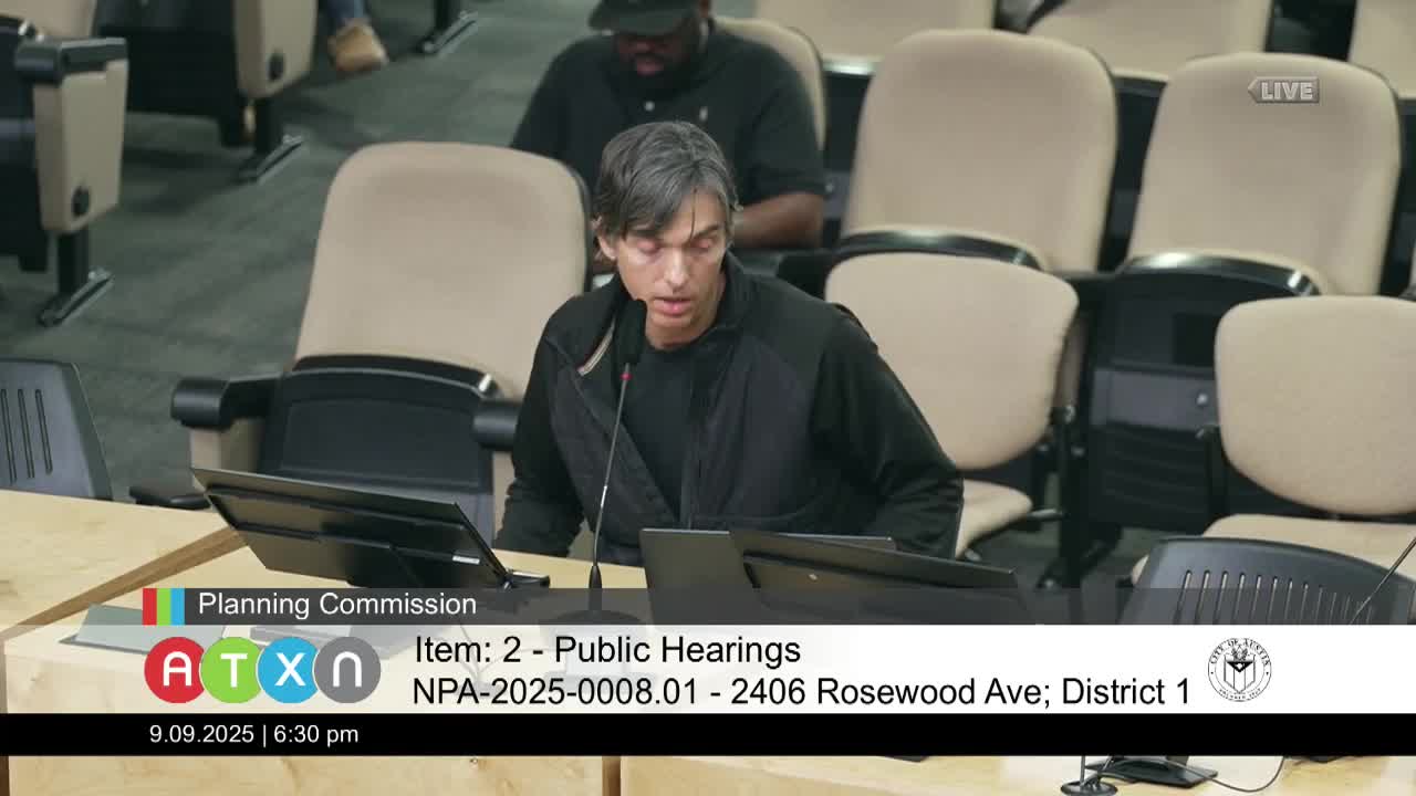 Wendell Heights Neighborhood Association Advocates for Civil Rights in Rosewood Neighborhood Plan
