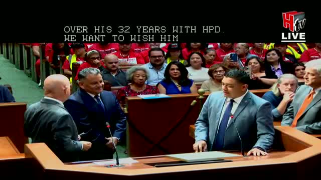 Houston Honors Detective Arturo Mejia on His Retirement After 31 Years of Service