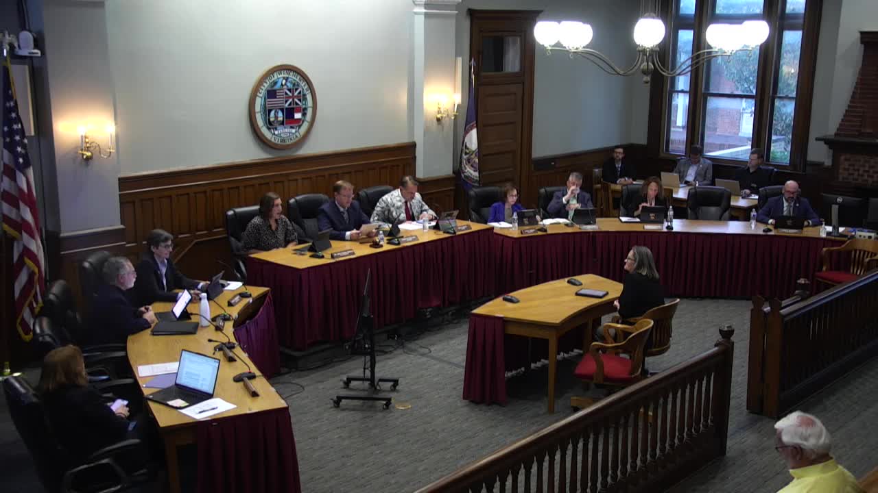Winchester Council Reviews Easements for Habitat for Humanity and Trail Projects