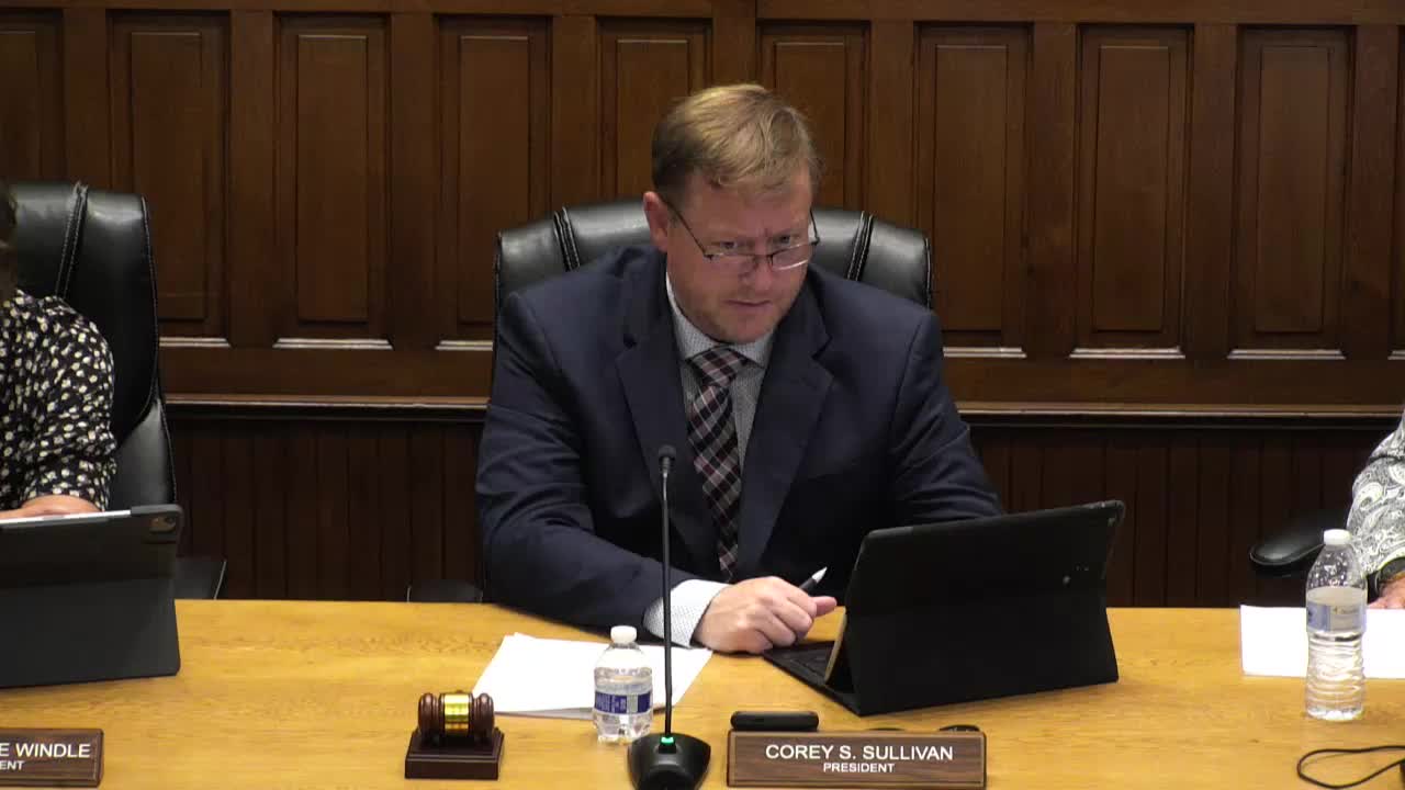 Winchester City Council Reviews Subdivision and Site Plan Ordinances Amid State Law Changes