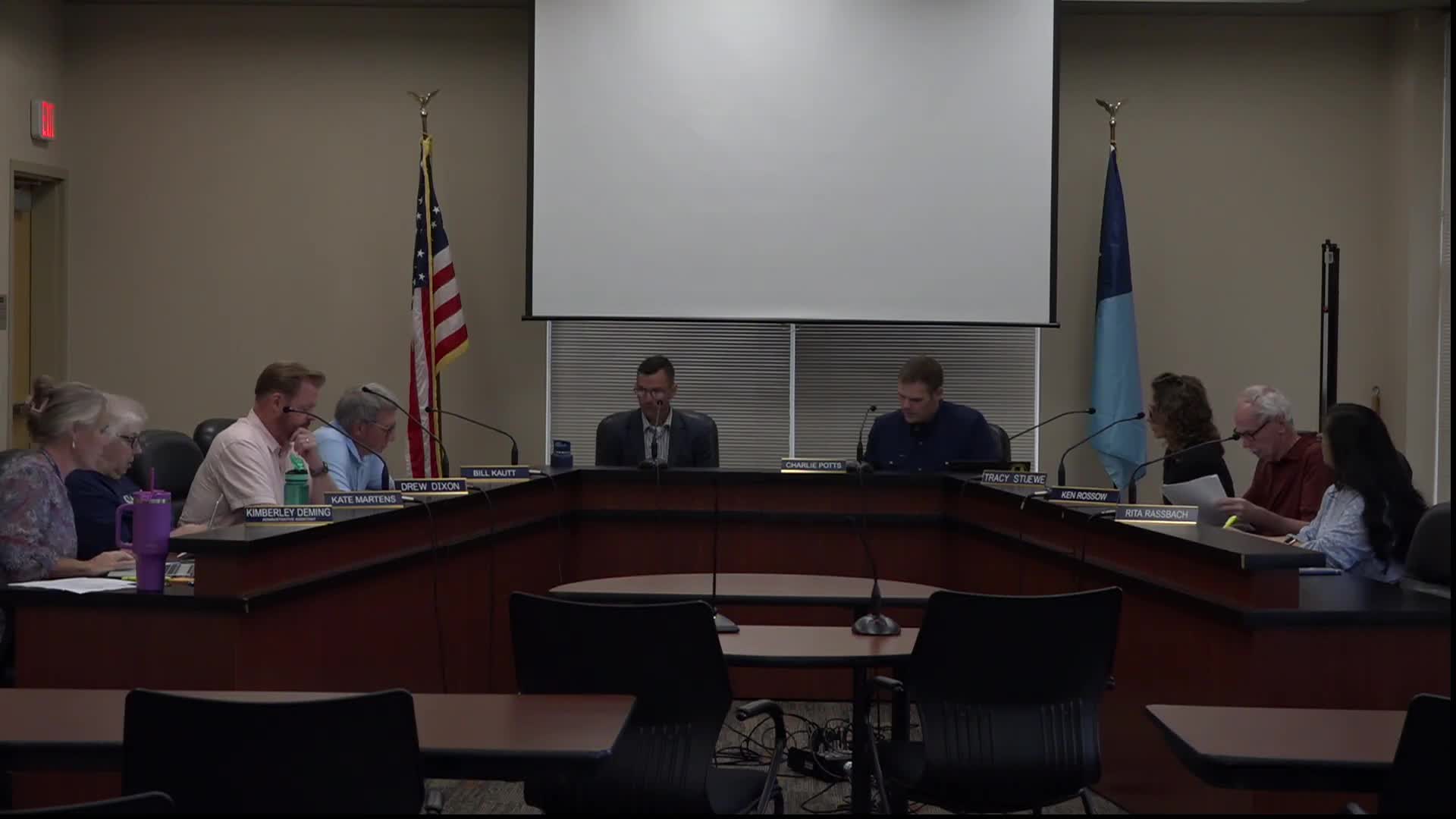 Doctor Grama updates district on new emergency response protocol adoption