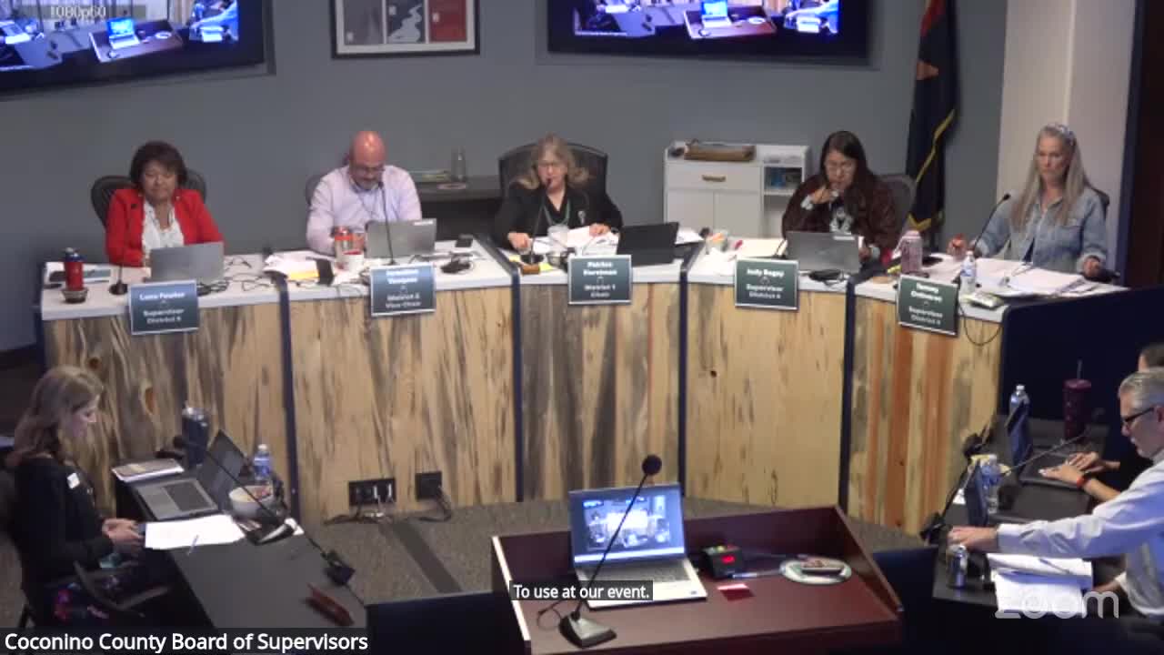 Coconino County Board Approves Funding Agreement for Run for Hope Event