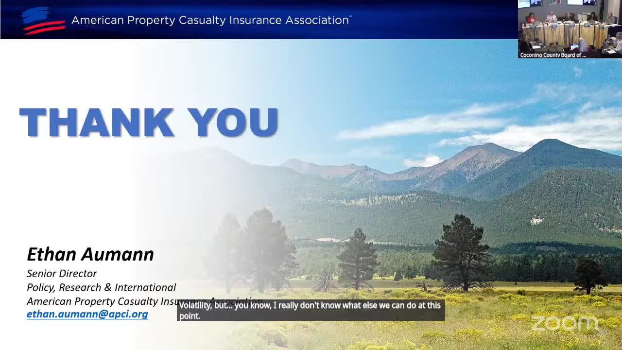 Coconino County Leaders Address Homeowners Insurance Challenges Amid Wildfire Risks