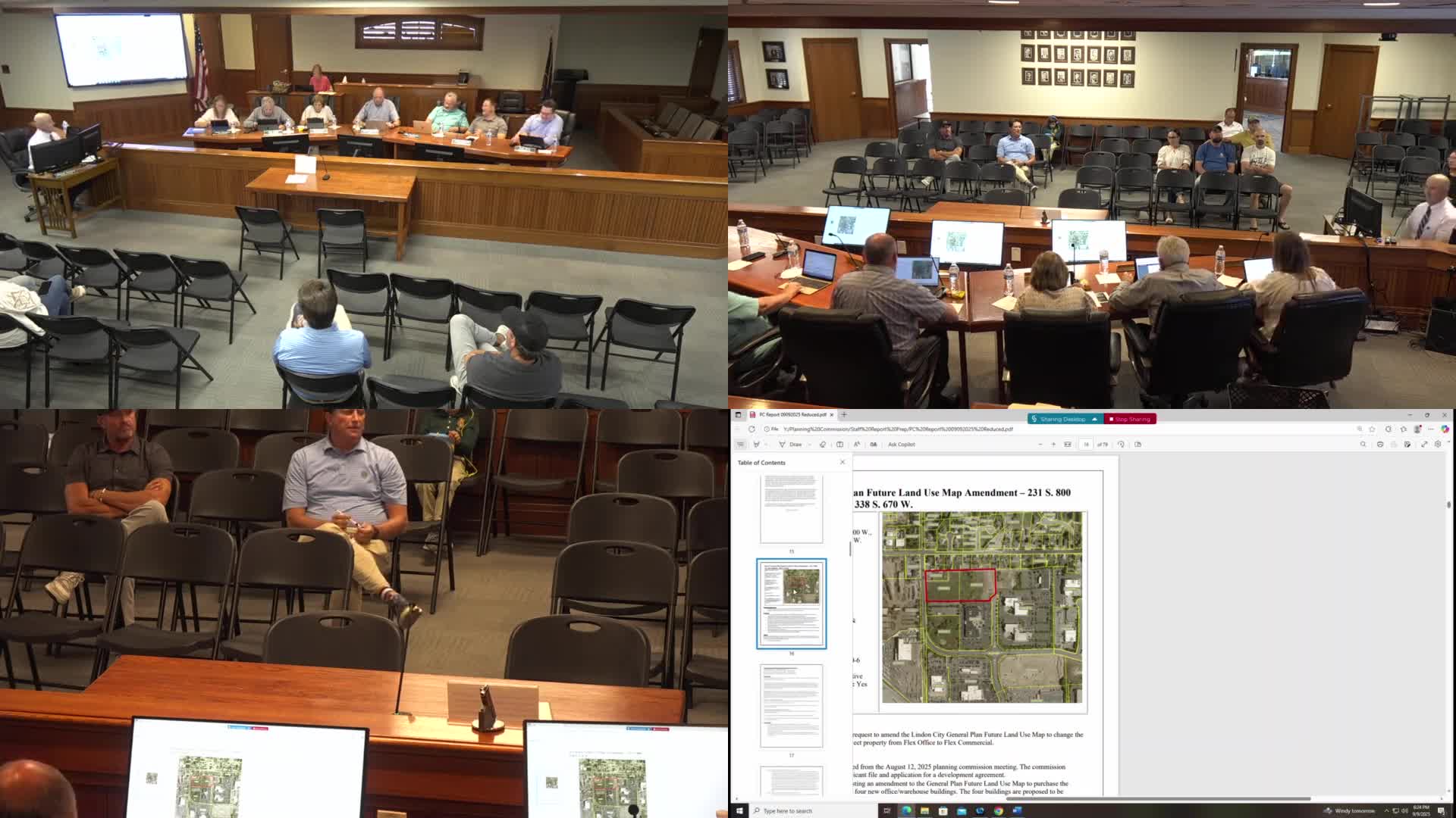 Planning commission recommends approval of Westland Development agreement and zoning changes for Canopy Business Park