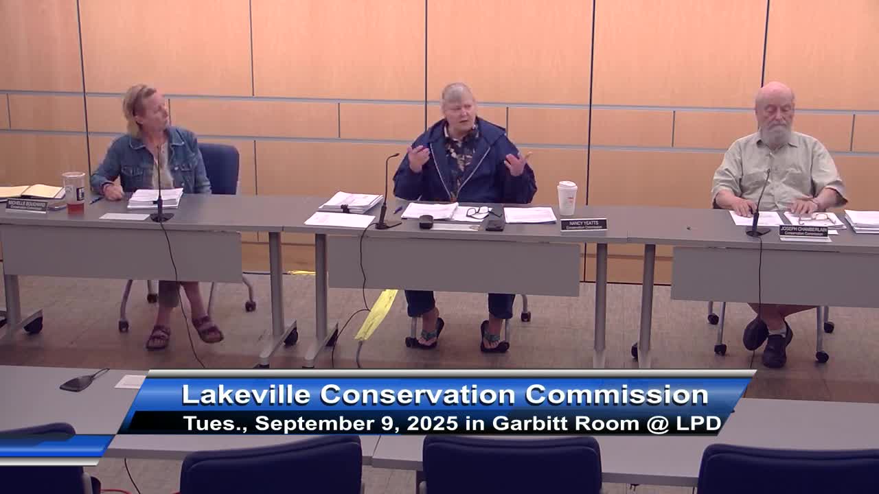 Lakeville Board Proposes 25 Foot Wetland No Touch Zone Regulations