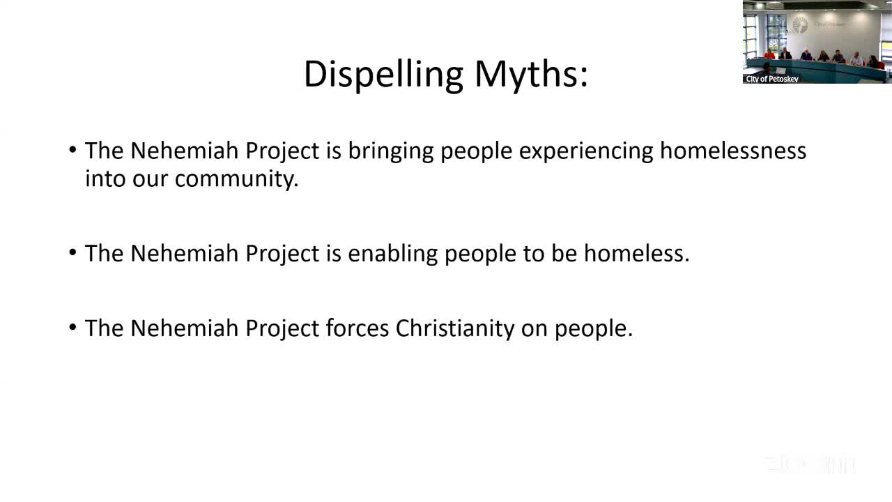 Petoskey Officials Discuss Homelessness Challenges and Local Agency Initiatives