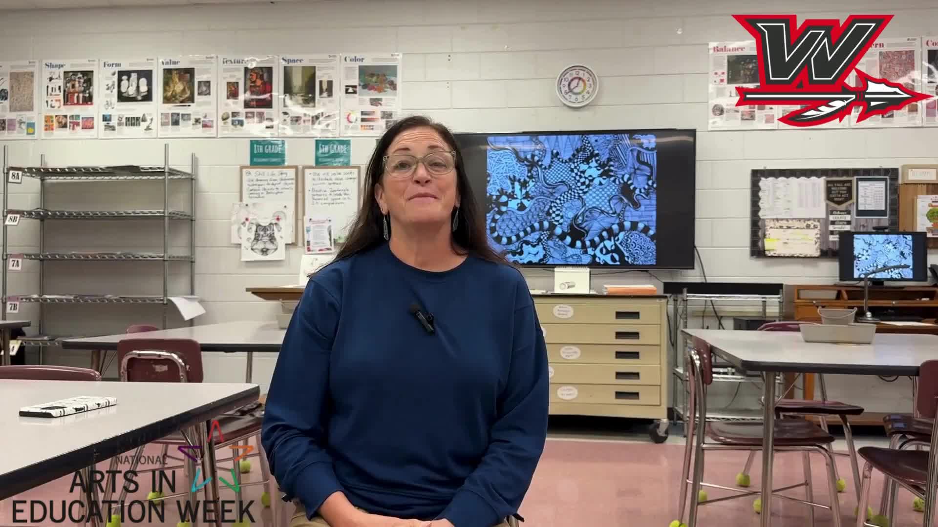 West Lincoln Middle School Celebrates Art Teacher Tina Boyles' 19 Years of Impact