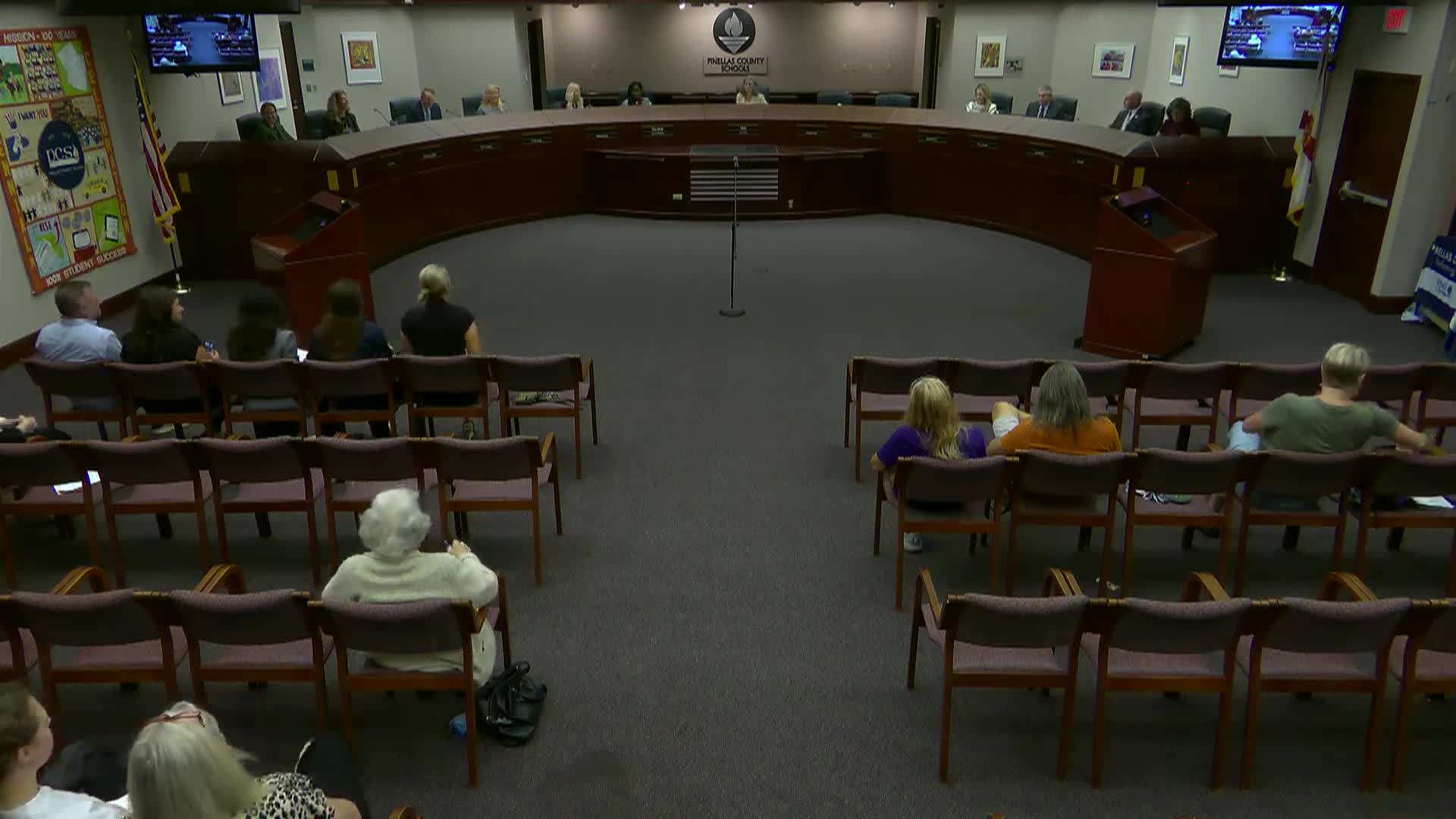 Largo High School Showcases Achievements at School Board Meeting