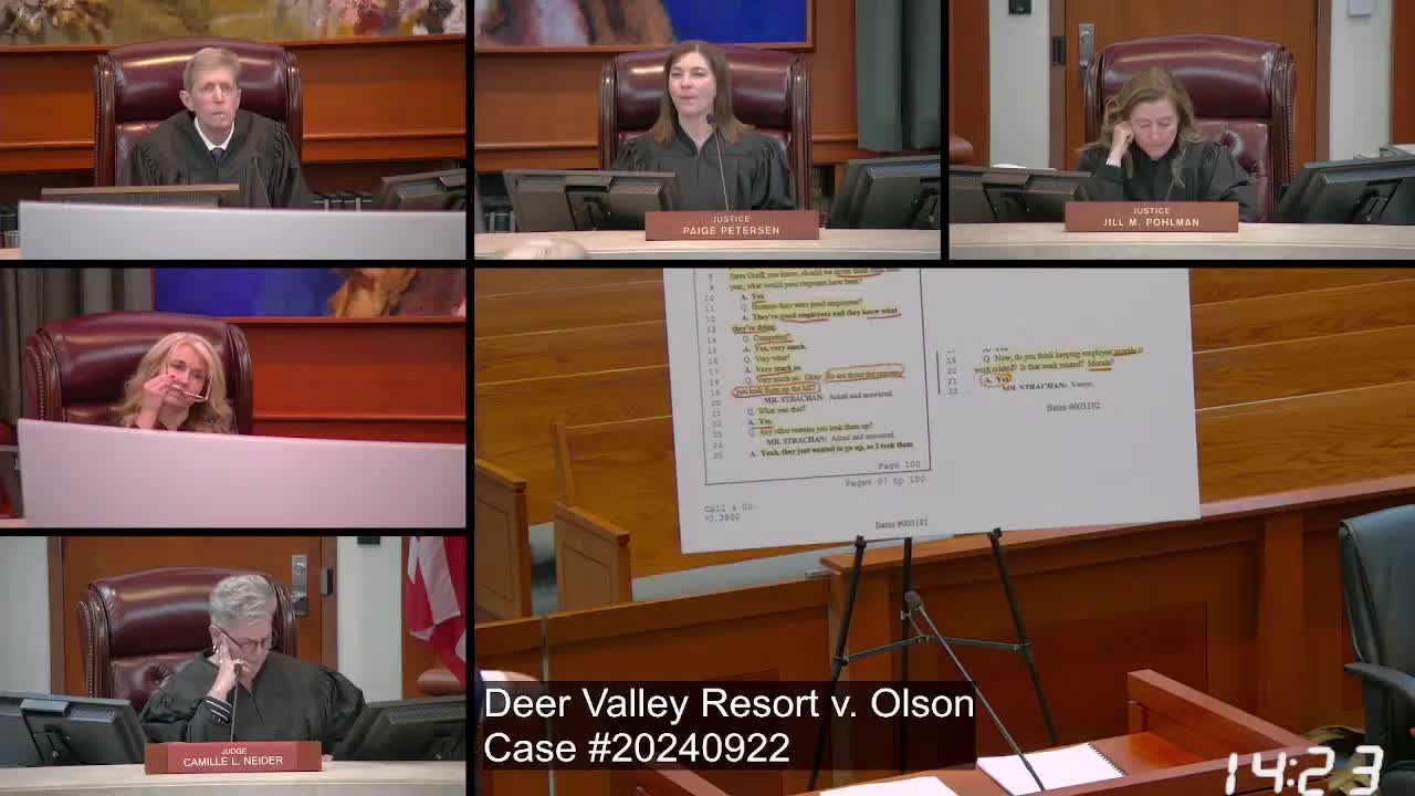 Flansburg case examines Deer Valley employee's scope of conduct during lockdown incident