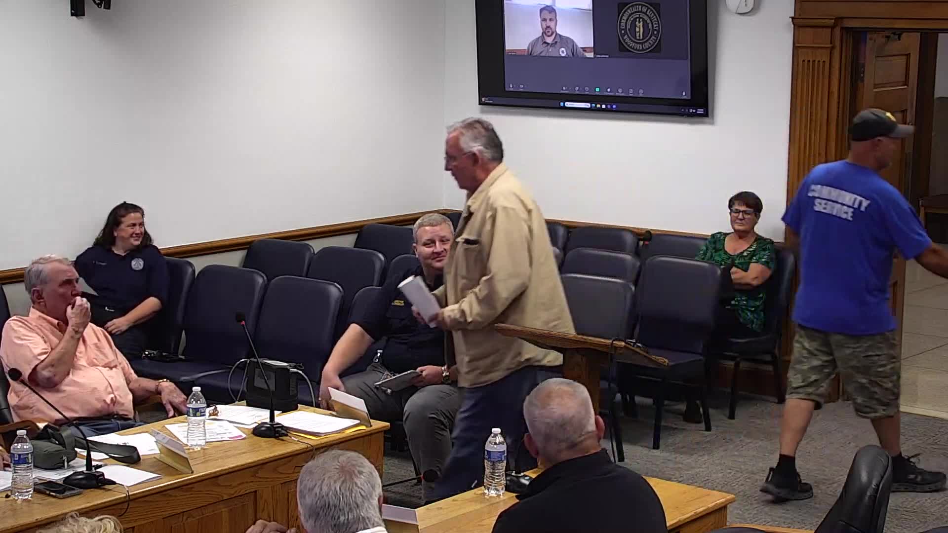 Woodford County approves vehicle surplus and purchase agreements amid budget adjustments