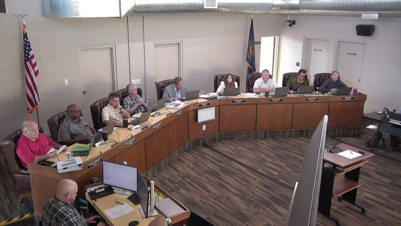 Council holds public hearing, hears 1- and 6-year street improvement plan and funding needs for major storm project