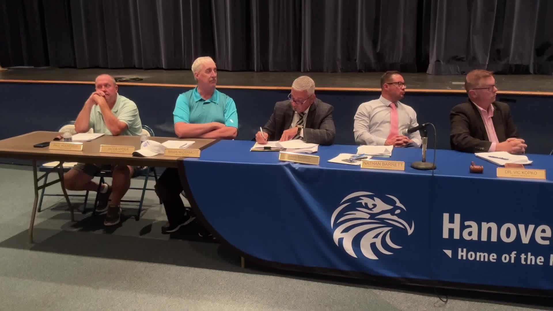 Hanover School Board Reports $40M Savings for New Elementary Center Construction