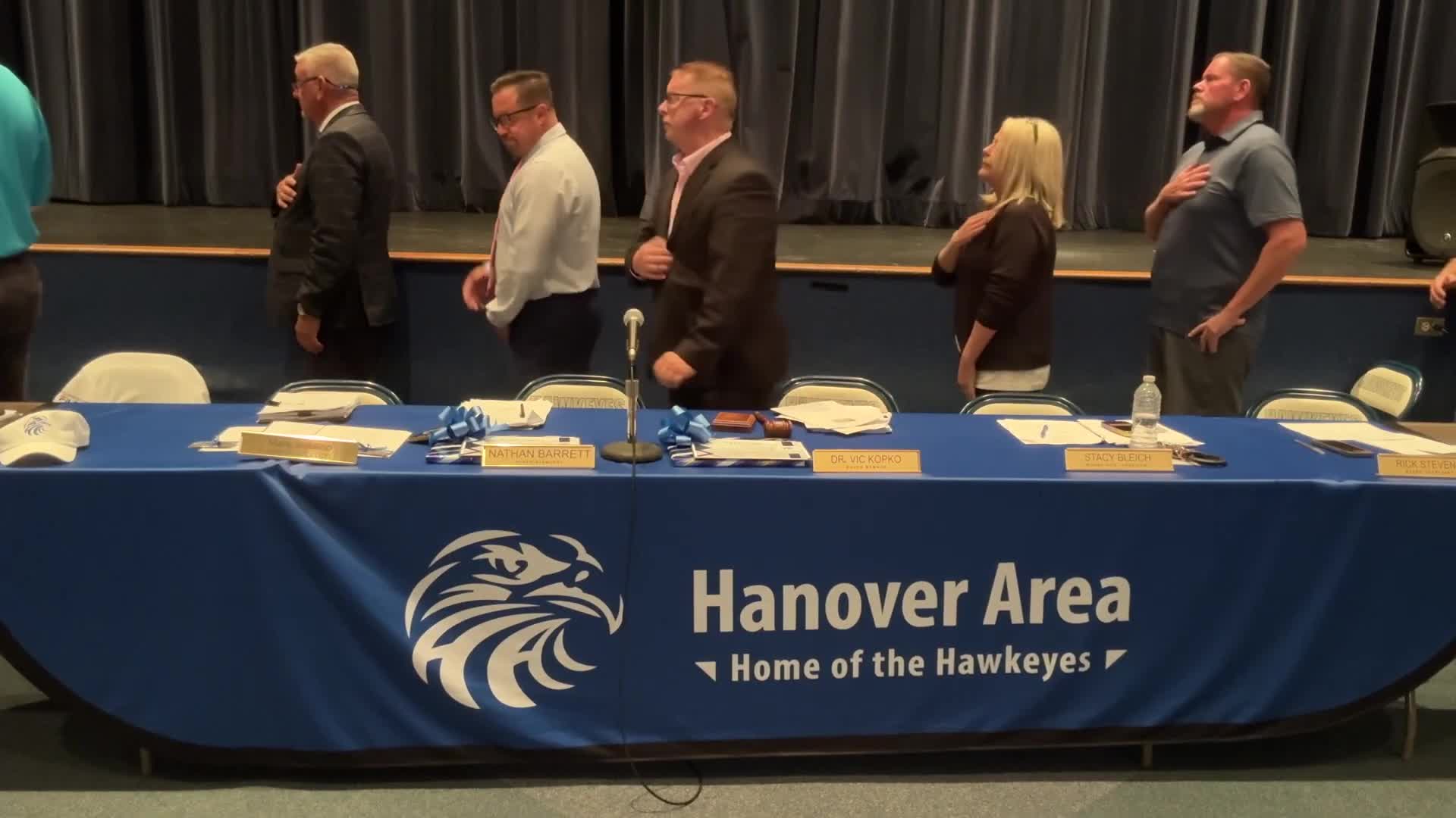 Hanover Area School Board Recognizes Excellence in Teaching and Retirements