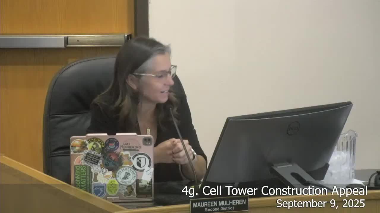 Mendocino County Supervisors Review Low Intensity Camping Ordinance Amid Public Concerns