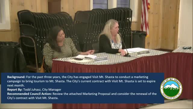 City Council Approves Mount Shasta Marketing Campaign Renewal with Ascension Aesthetic