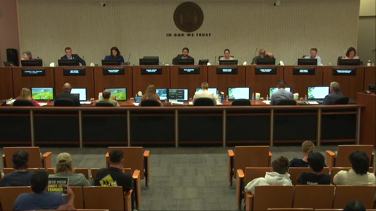 Costa Mesa Council Considers Rental Registry to Aid Evicted Renters