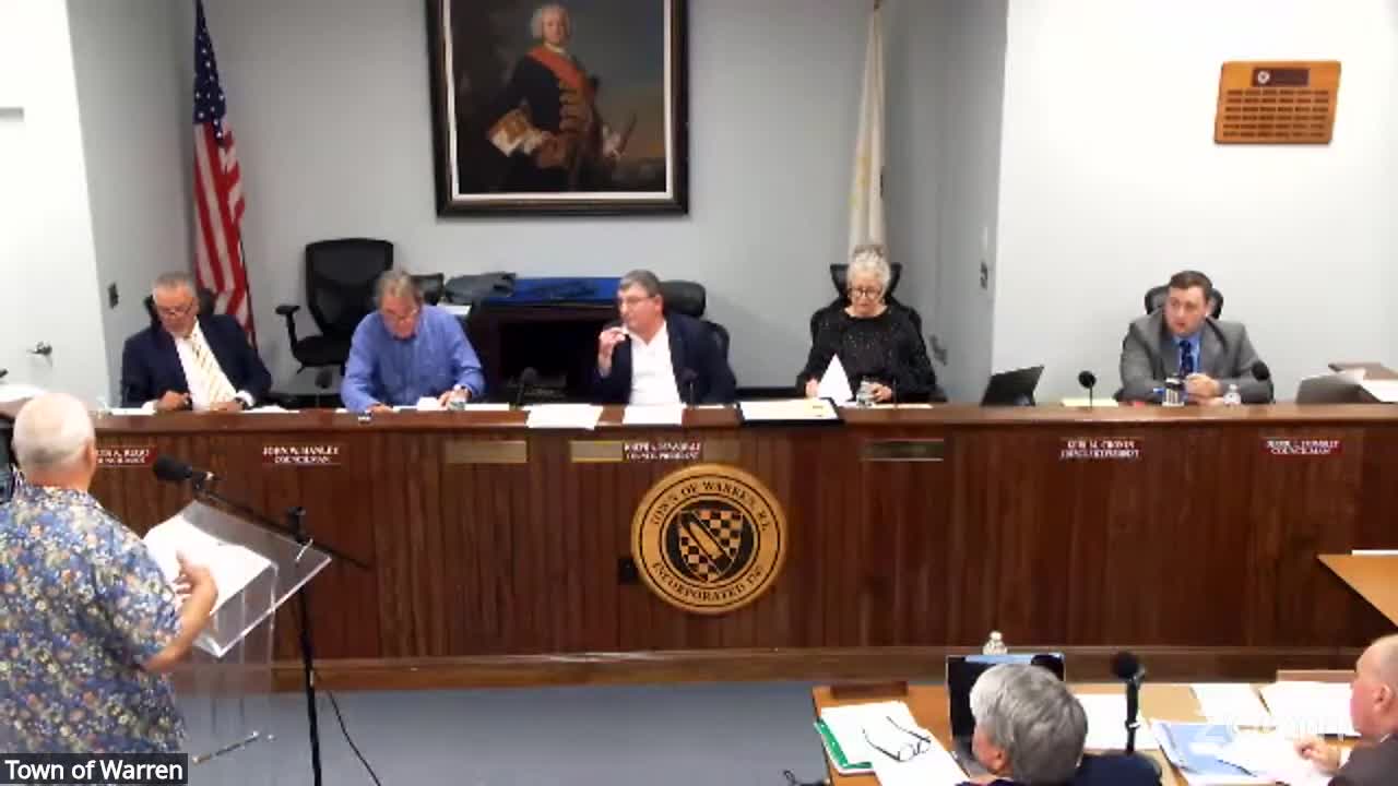 Warren Town Council Plans Public Workshop on Tree Planting in Bursey Hill Park