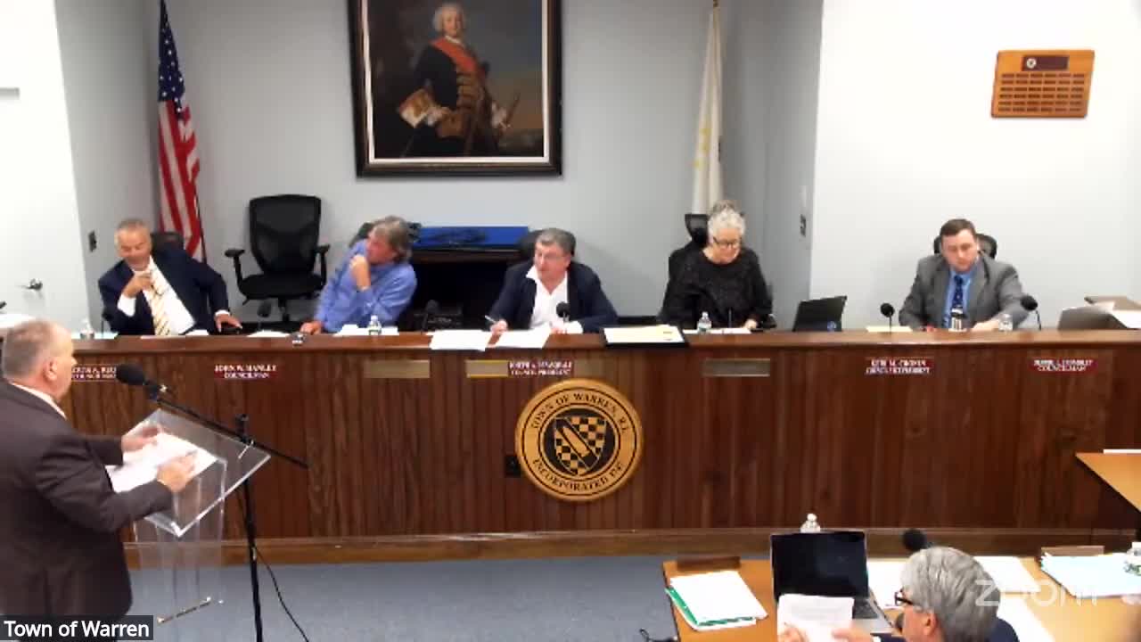 Warren Approves Mutual Aid Agreement With Bristol for Building Inspector Support