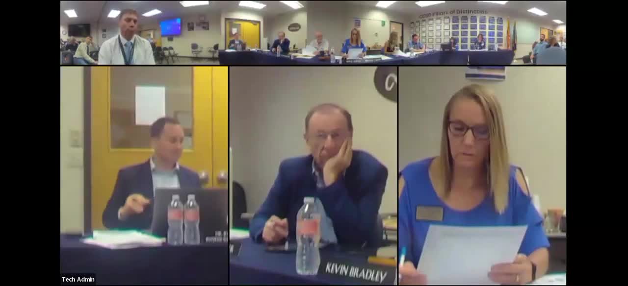 Board adopts aligned school and district goals, adds objective to hire a permanent superintendent