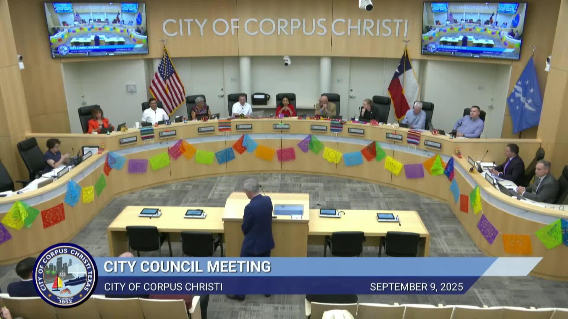 Corpus Christi City Council Enforces Meeting Decorum Amidst Public Comment Session