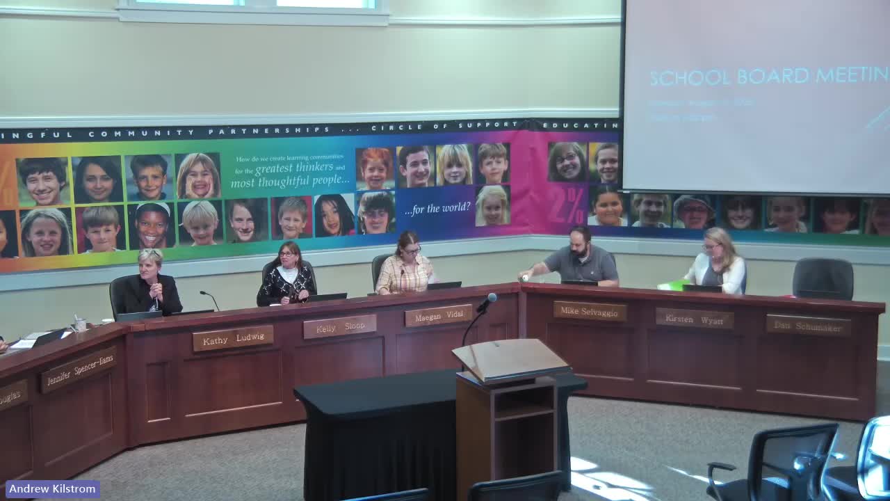 District recognizes Family Empowerment Center director; introduces new Wood Middle principal