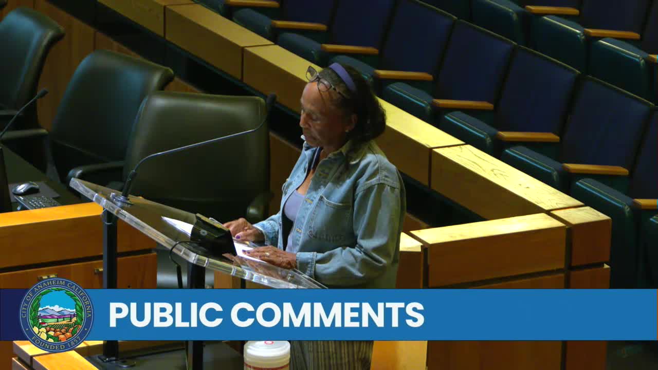 Anaheim resident urges city to fund Olive Hills tennis court repairs