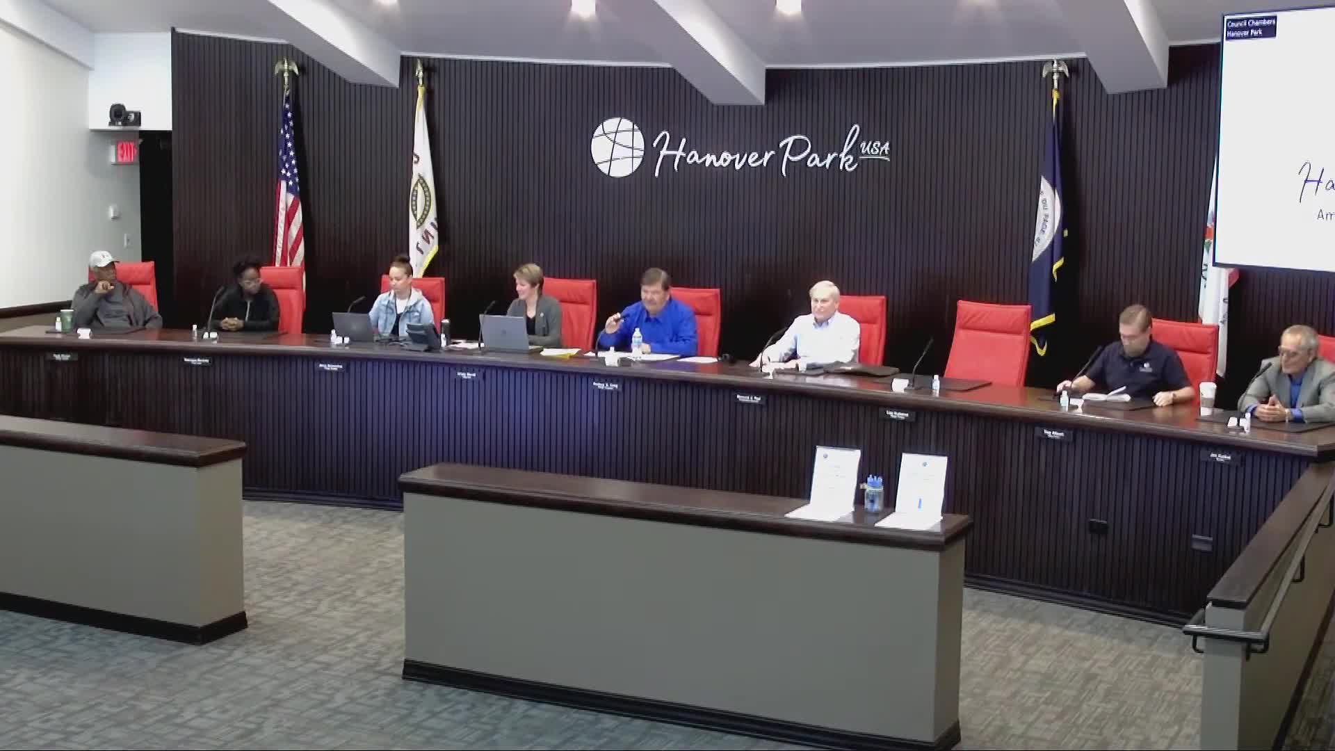 Trustees Approve Agenda and Ordinance During Town Hall Meeting