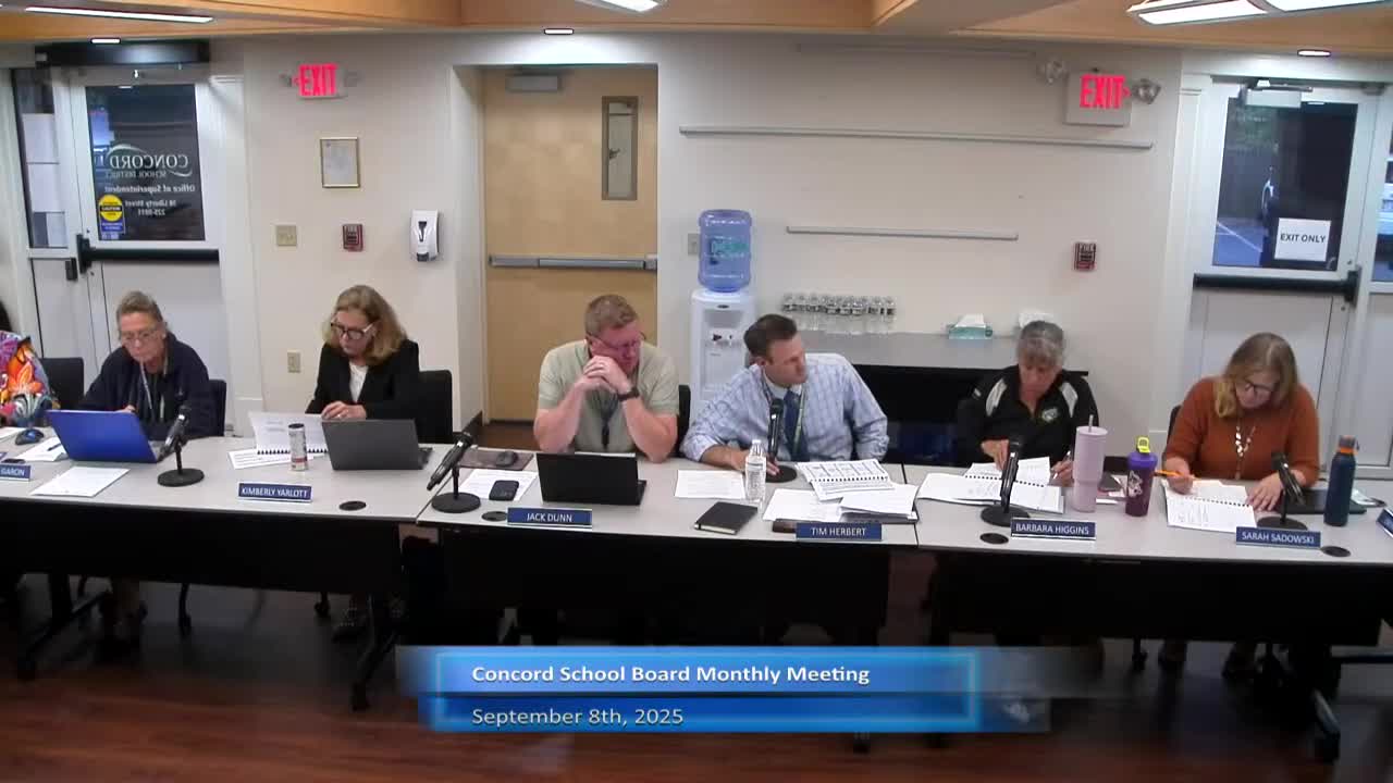 Concord School District explores instructional support amid funding challenges