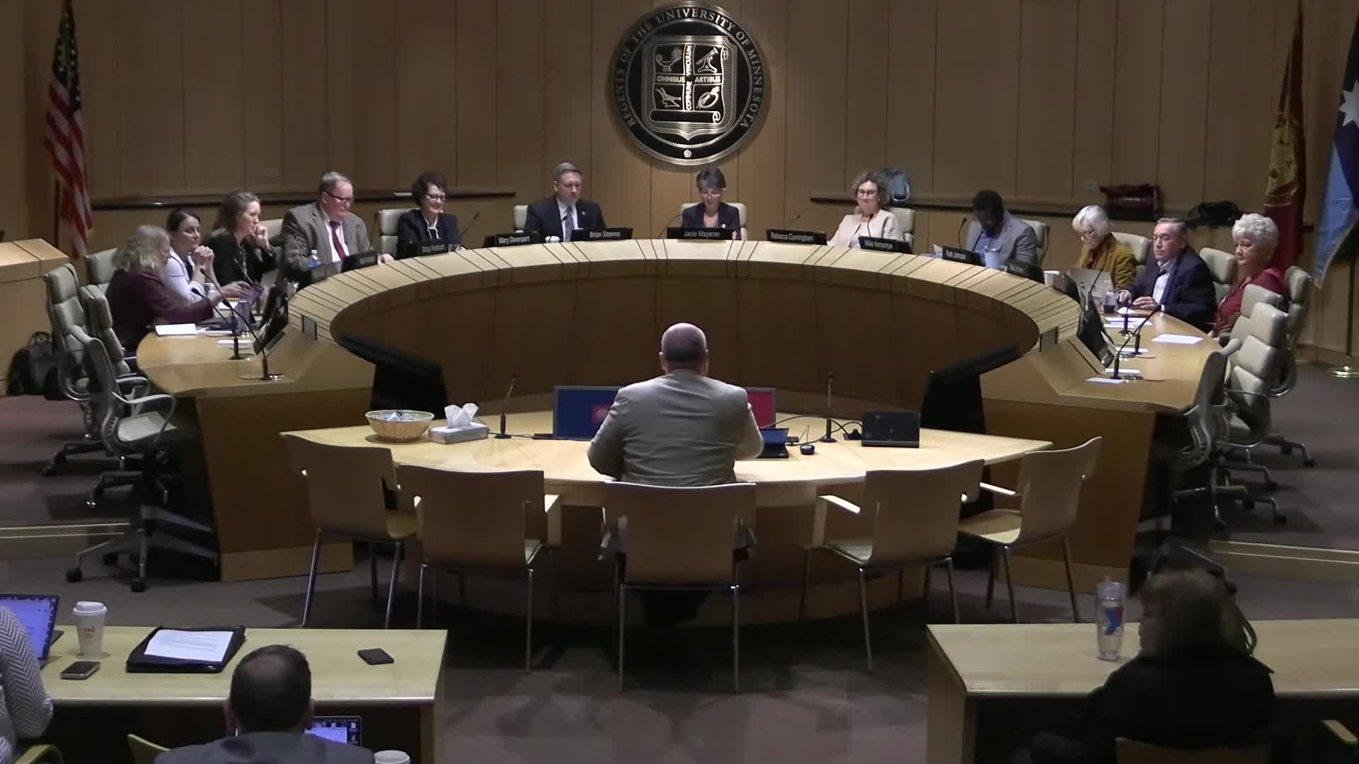 General counsel urges regents to rely on code of conduct and fiduciary duties amid ‘extraordinary times’