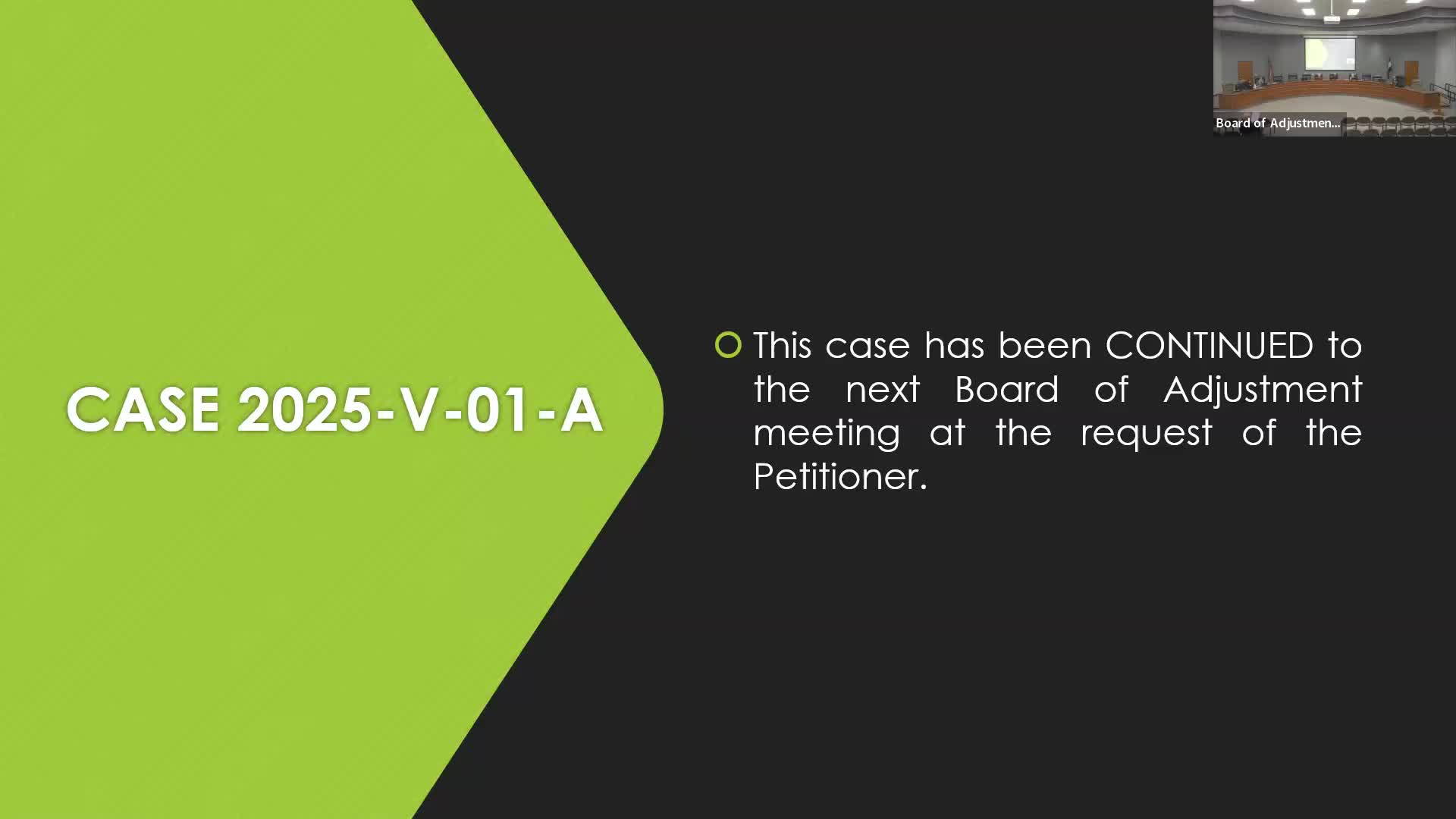 Fenton Board of Adjustment approves variance for deck at 1304 Park Meadow Drive