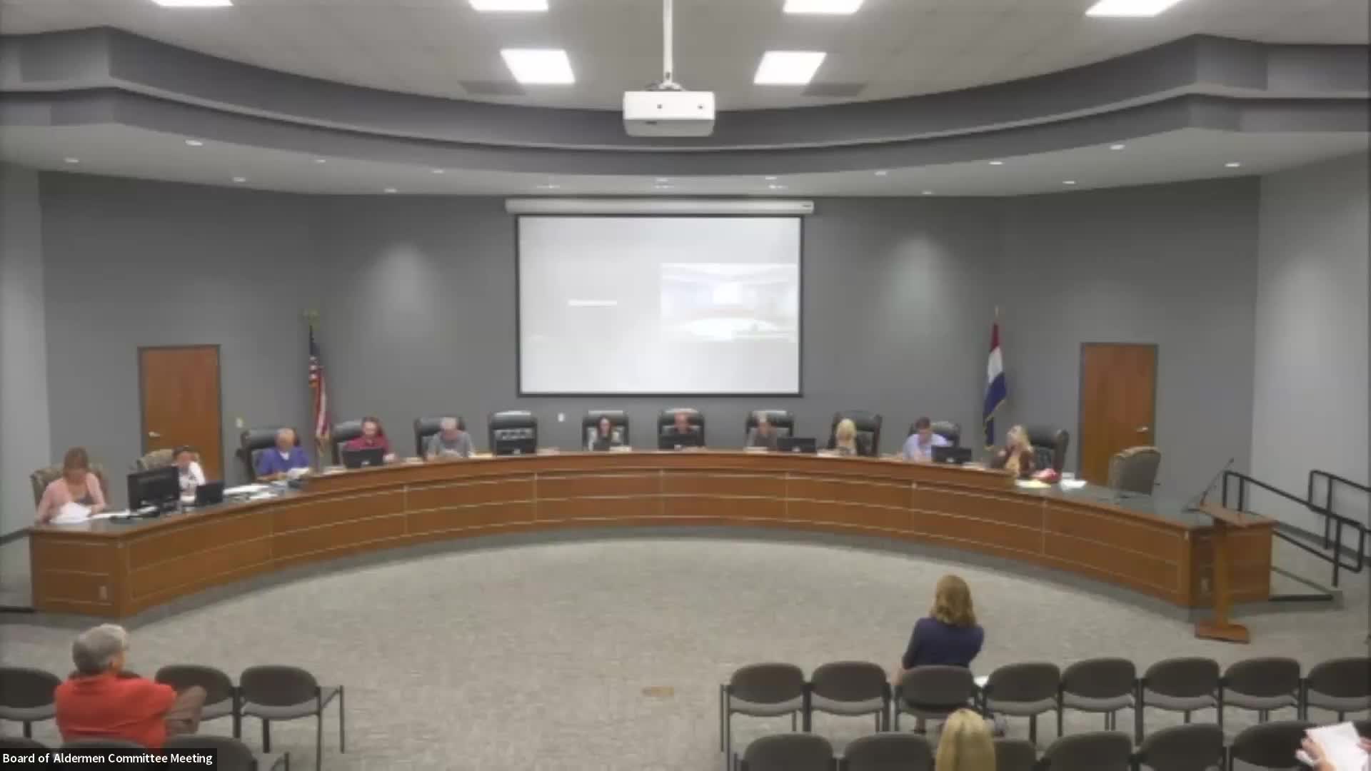 Aldermen forward amended long-range capital plan; discuss Riverchase/YMCA requests, splash pad and vinyl fencing