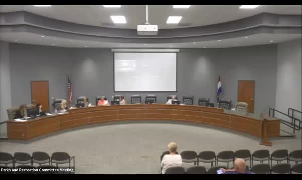 Board discusses candidate 2026 park projects, flags landscaping and tree work