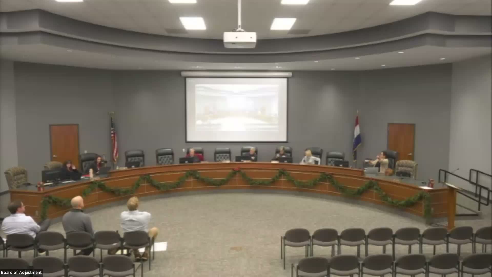 Fenton Board of Adjustment swears in members, approves minutes and adjourns