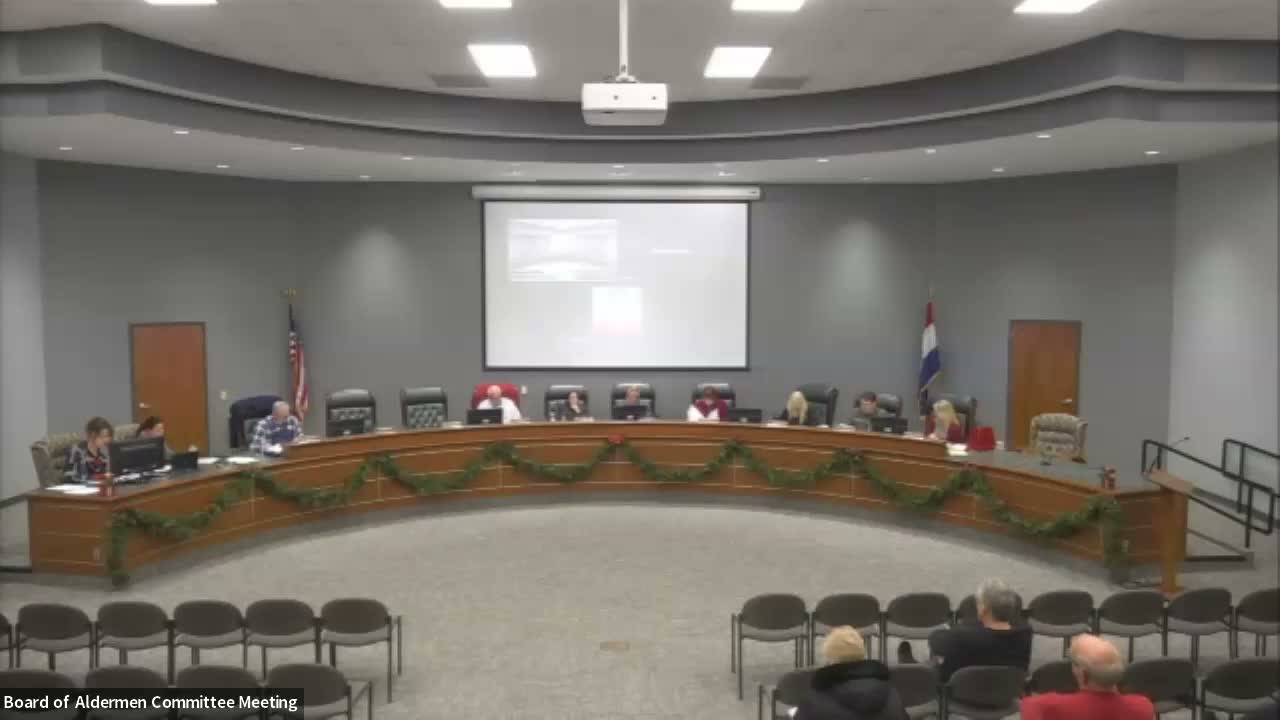 Committee approves street striping, sidewalk contract awards and other capital items