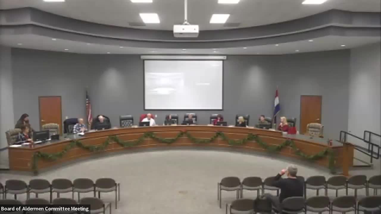 Board of Aldermen Holds Special Meeting for Executive Session Vote