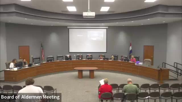 Board of Aldermen Honors Carl Brandt And Approves Minutes And Warrants