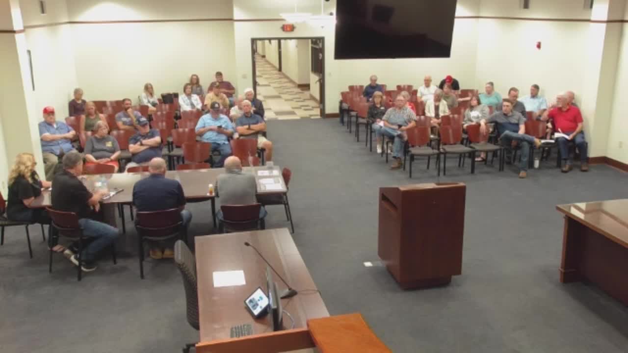 County Discusses New Multi-Use Training Facility for Sheriff's Department