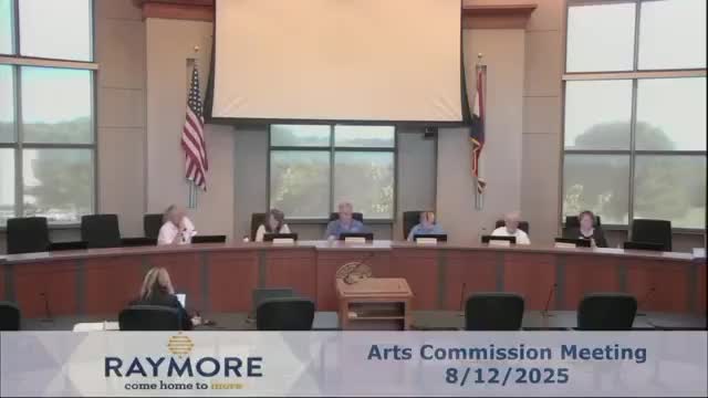 Raymore Arts Commission reports $675 Missouri Arts Council reimbursement, says Station Stop Art Party came in under budget