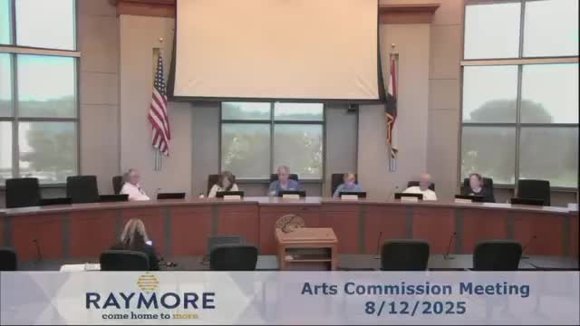 Raymore Arts Commission elects Jessica Berry chair, Larry Hightower vice chair; approves 2025–26 meeting schedule
