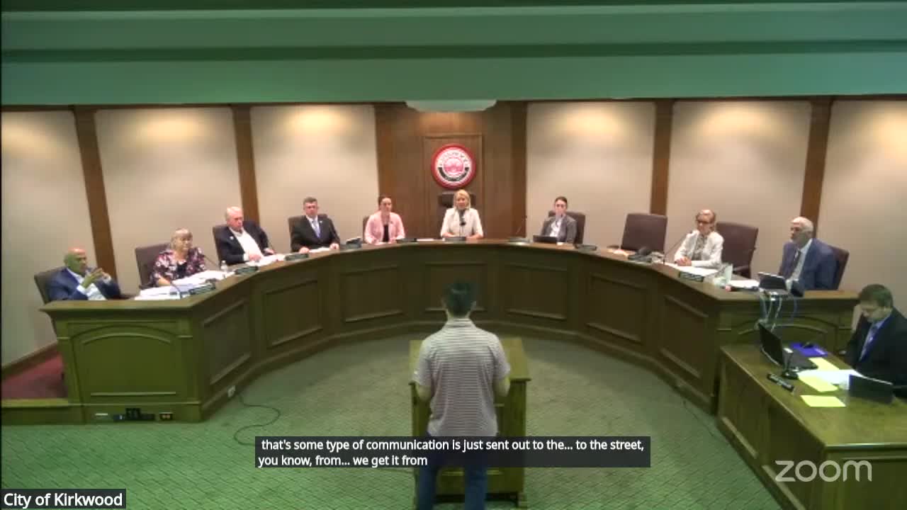 Residents of West Jewel Street question new parking policy and decision-making process