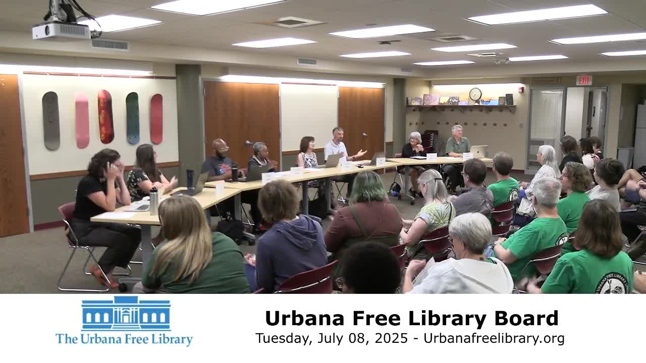 Four trustees sworn in at Urbana Free Library meeting