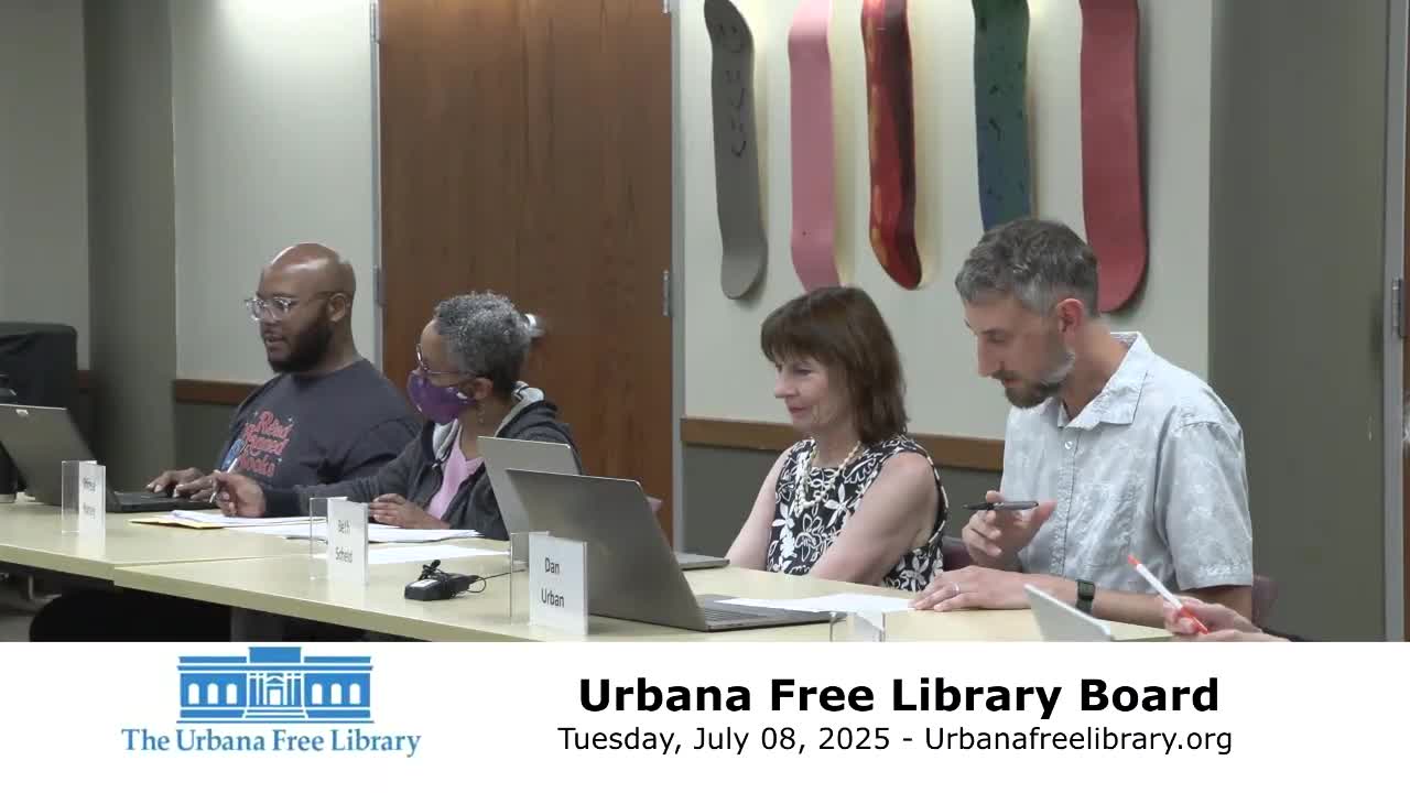 Urbana Free Library board approves temporary reduced hours during renovation