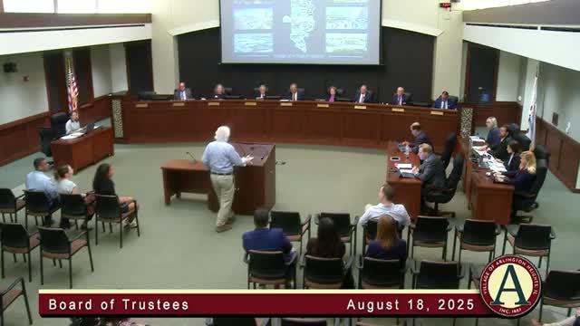 Residents urge board to reconsider grocery tax and spotlight parking problems on Arlington Heights Road