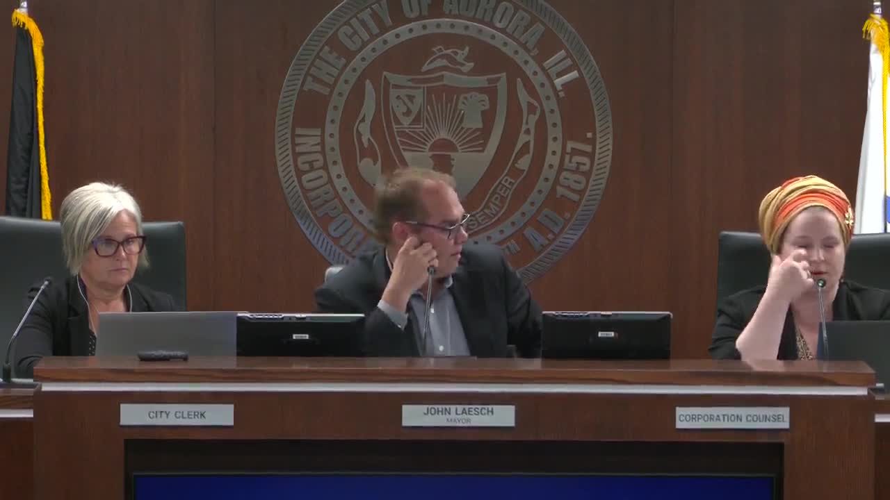 Alderman Nunez discusses budget strategies and outside counsel costs with city officials