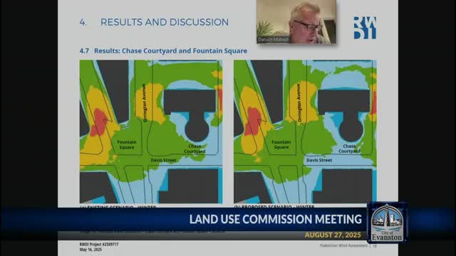 Commissioners Discuss Lay By Spaces for Downtown Development Project in Evanston